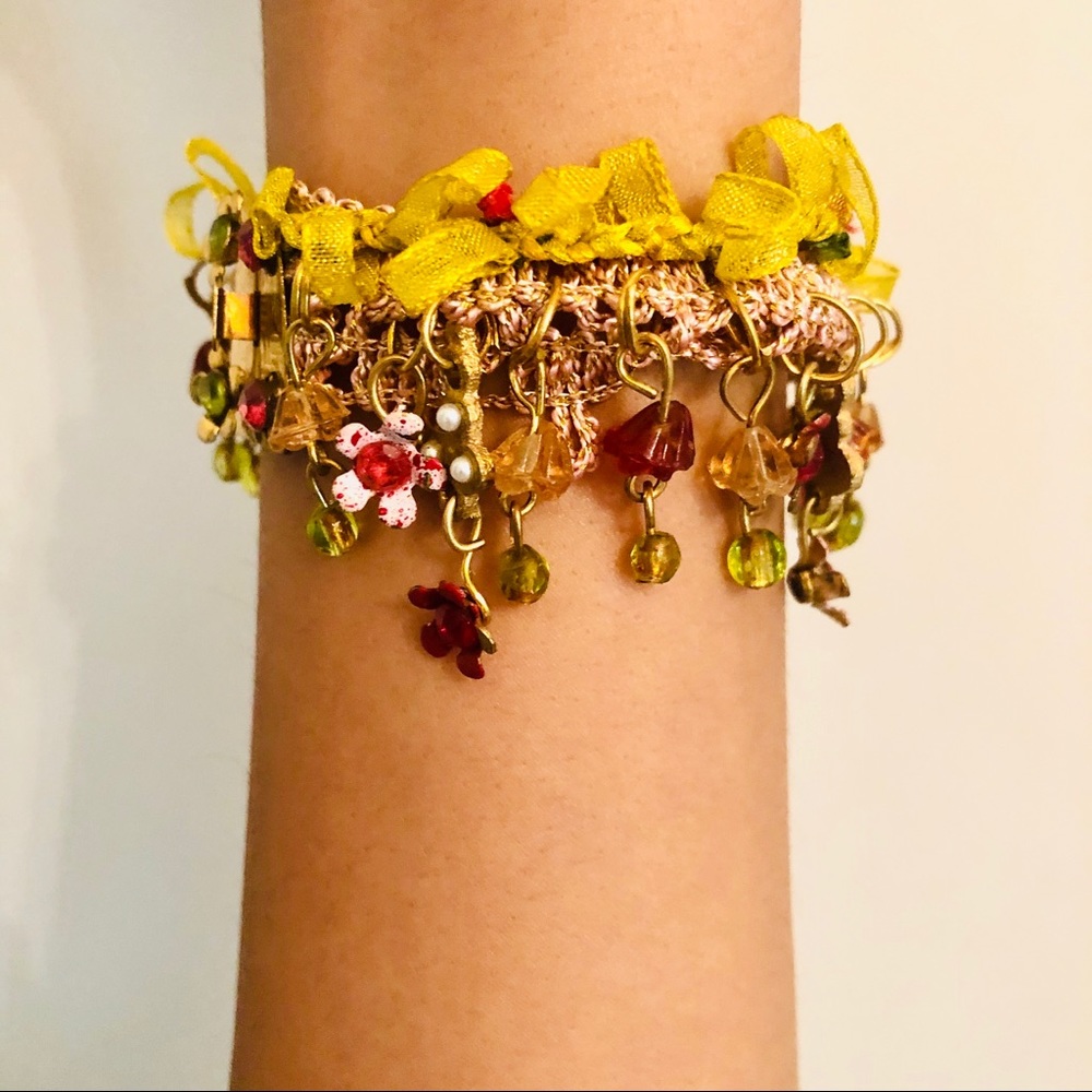 Vintage Mille Fleur Bracelet